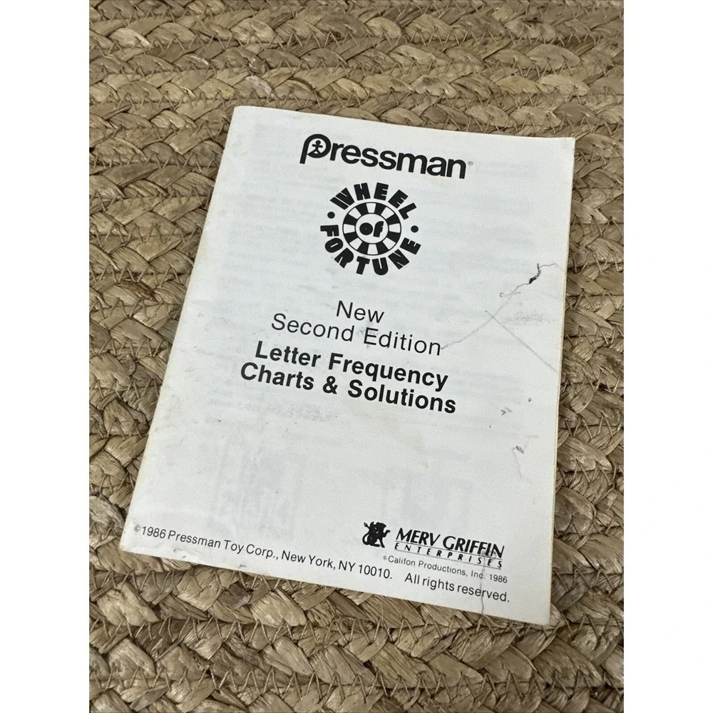 Pressman 1985 wheel